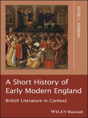 cover image of A Short History of Early Modern England